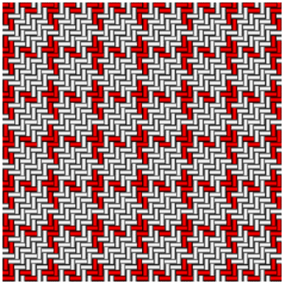 patterned weave